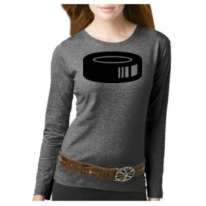 Women's Long Sleeve Premium Jersey Tee Thumbnail