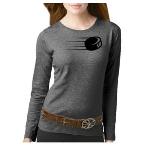 Women's Long Sleeve Premium Jersey Tee Thumbnail