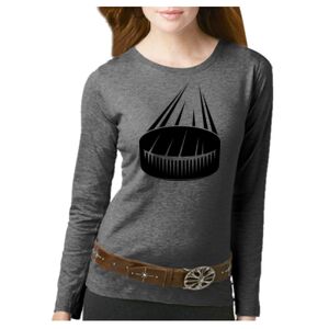 Women's Long Sleeve Premium Jersey Tee Thumbnail