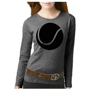 Women's Long Sleeve Premium Jersey Tee Thumbnail