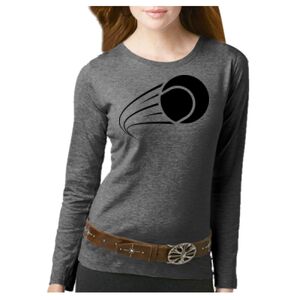 Women's Long Sleeve Premium Jersey Tee Thumbnail