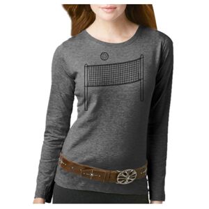 Women's Long Sleeve Premium Jersey Tee Thumbnail