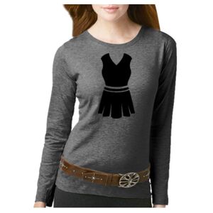 Women's Long Sleeve Premium Jersey Tee Thumbnail