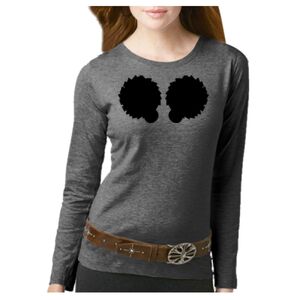 Women's Long Sleeve Premium Jersey Tee Thumbnail