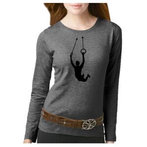 Women's Long Sleeve Premium Jersey Tee Thumbnail