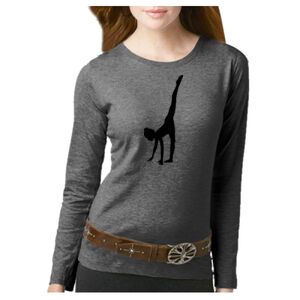 Women's Long Sleeve Premium Jersey Tee Thumbnail
