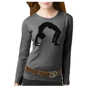 Women's Long Sleeve Premium Jersey Tee Thumbnail
