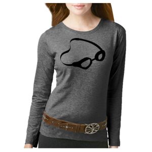 Women's Long Sleeve Premium Jersey Tee Thumbnail