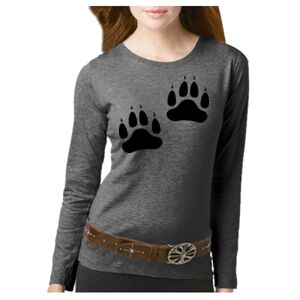 Women's Long Sleeve Premium Jersey Tee Thumbnail