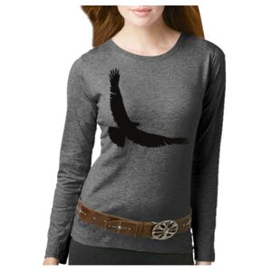 Women's Long Sleeve Premium Jersey Tee Thumbnail