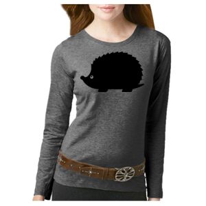 Women's Long Sleeve Premium Jersey Tee Thumbnail