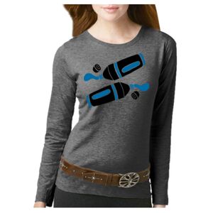 Women's Long Sleeve Premium Jersey Tee Thumbnail