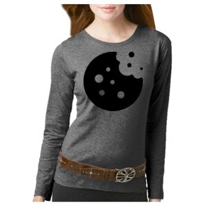 Women's Long Sleeve Premium Jersey Tee Thumbnail