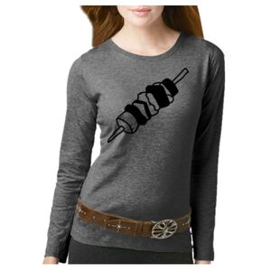 Women's Long Sleeve Premium Jersey Tee Thumbnail