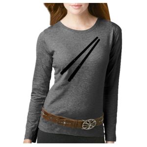 Women's Long Sleeve Premium Jersey Tee Thumbnail