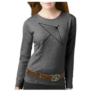Women's Long Sleeve Premium Jersey Tee Thumbnail