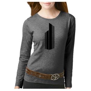Women's Long Sleeve Premium Jersey Tee Thumbnail