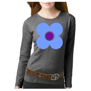 Women's Long Sleeve Premium Jersey Tee Thumbnail