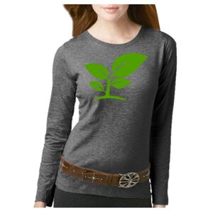 Women's Long Sleeve Premium Jersey Tee Thumbnail