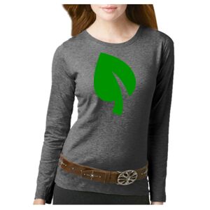 Women's Long Sleeve Premium Jersey Tee Thumbnail