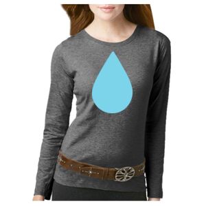 Women's Long Sleeve Premium Jersey Tee Thumbnail