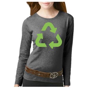 Women's Long Sleeve Premium Jersey Tee Thumbnail