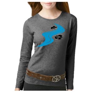Women's Long Sleeve Premium Jersey Tee Thumbnail
