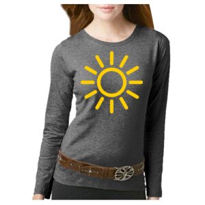 Women's Long Sleeve Premium Jersey Tee Thumbnail