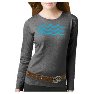 Women's Long Sleeve Premium Jersey Tee Thumbnail
