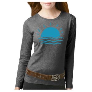 Women's Long Sleeve Premium Jersey Tee Thumbnail