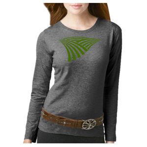 Women's Long Sleeve Premium Jersey Tee Thumbnail
