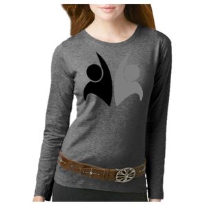 Women's Long Sleeve Premium Jersey Tee Thumbnail
