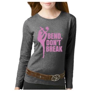 Women's Long Sleeve Premium Jersey Tee Thumbnail