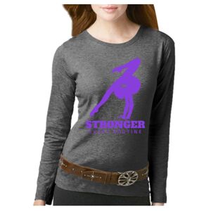 Women's Long Sleeve Premium Jersey Tee Thumbnail
