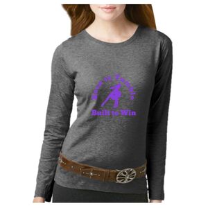 Women's Long Sleeve Premium Jersey Tee Thumbnail