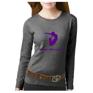 Women's Long Sleeve Premium Jersey Tee Thumbnail