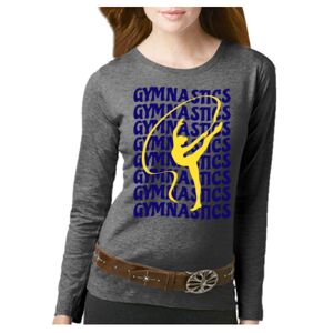 Women's Long Sleeve Premium Jersey Tee Thumbnail