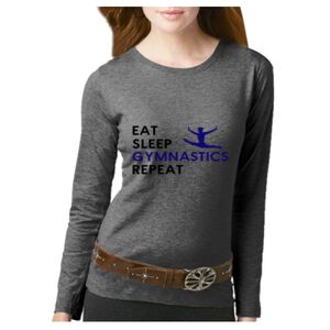 Women's Long Sleeve Premium Jersey Tee Thumbnail