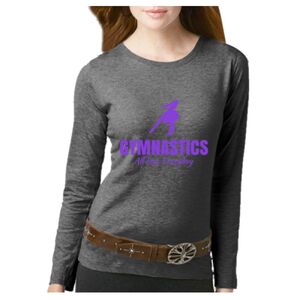 Women's Long Sleeve Premium Jersey Tee Thumbnail