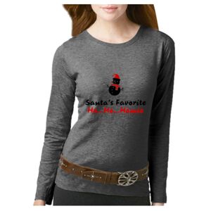 Women's Long Sleeve Premium Jersey Tee Thumbnail