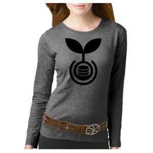 Women's Long Sleeve Premium Jersey Tee Thumbnail