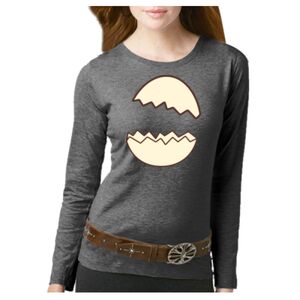 Women's Long Sleeve Premium Jersey Tee Thumbnail