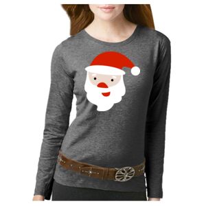 Women's Long Sleeve Premium Jersey Tee Thumbnail