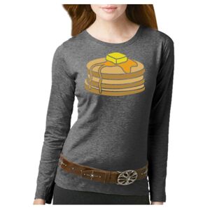 Women's Long Sleeve Premium Jersey Tee Thumbnail