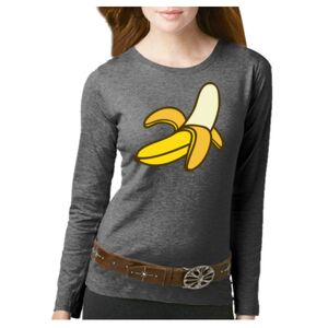 Women's Long Sleeve Premium Jersey Tee Thumbnail