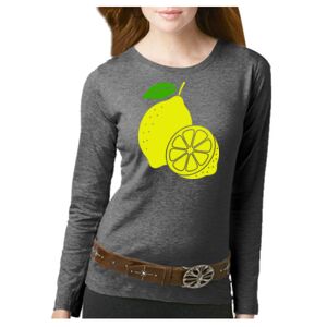 Women's Long Sleeve Premium Jersey Tee Thumbnail