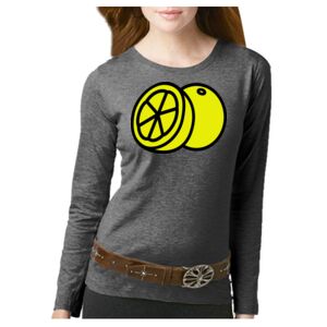 Women's Long Sleeve Premium Jersey Tee Thumbnail