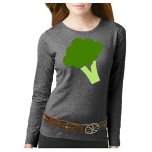 Women's Long Sleeve Premium Jersey Tee Thumbnail
