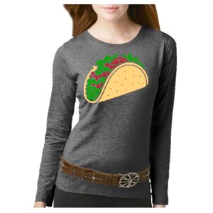 Women's Long Sleeve Premium Jersey Tee Thumbnail
