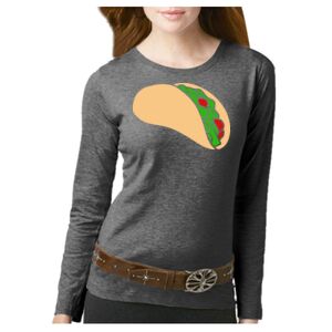 Women's Long Sleeve Premium Jersey Tee Thumbnail